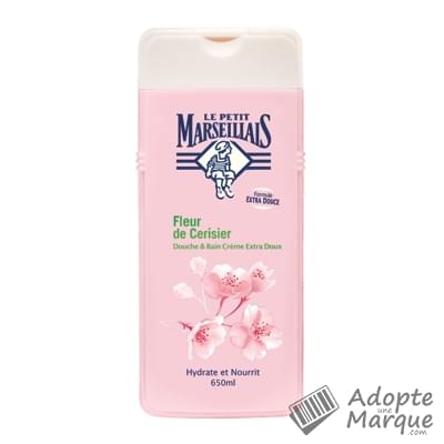 Le Petit Marseillais Douche & Bain Fleur de Cerisier Le flacon de 650ML