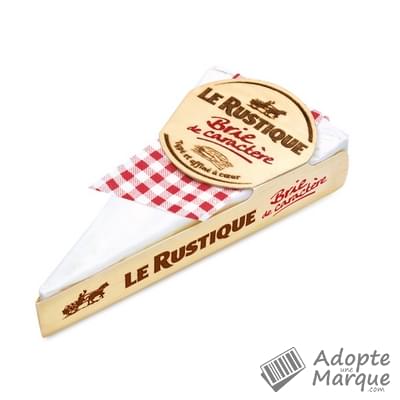 Le Rustique Brie de caractère - 23% MG Le fromage de 200G