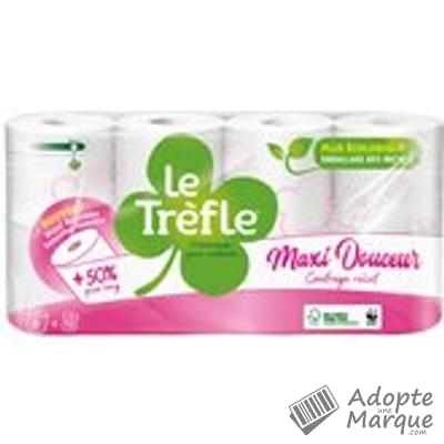 Le Trèfle Papier toilette Maxi Douceur Les 8 rouleaux