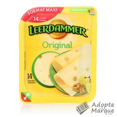 Leerdammer Fromage au lait pasteurisé en tranches Original Les 14 tranches - 350G