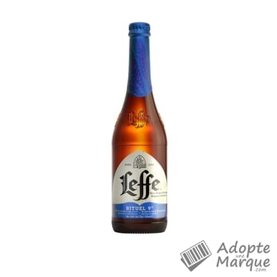Leffe Rituel - Bière d'Abbaye Belge au Caractère Prononcé - 9% vol. La bouteille de 75CL