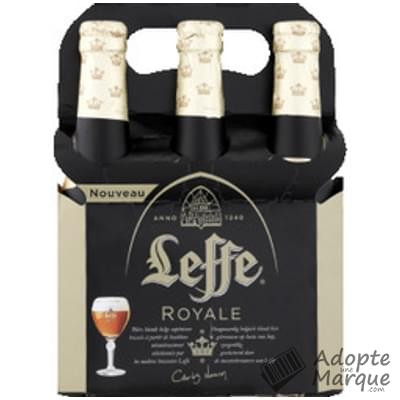 Leffe Royale Whitbread Golding - Bière d'Abbaye Belge - 7,5% vol. Les 6 bouteilles de 33CL