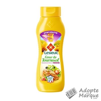 Lesieur Huile de Tournesol Coeur de tournesol Le flacon Stop-Goutte de 675ML