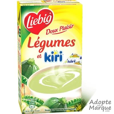 Liebig Doux Plaisir Soupe Légumes & Kiri La brique de 1L