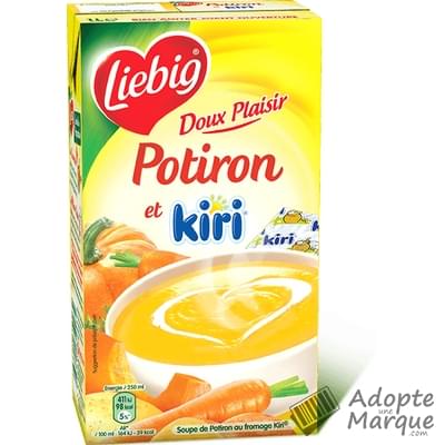 Liebig Doux Plaisir Soupe Potiron & Kiri La brique de 1L