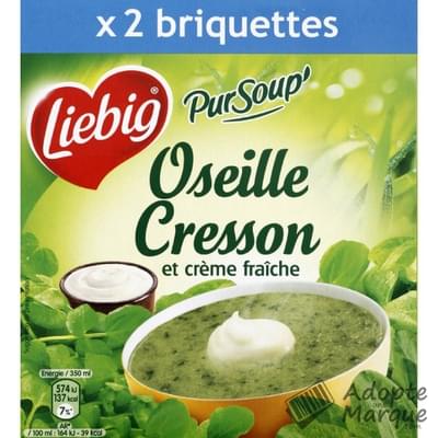 Liebig PurSoup' Soupe Oseille & Cresson Les 2 briques de 35CL