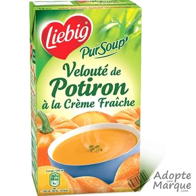 Liebig PurSoup' Velouté de Potiron à la Crème fraîche La brique de 1L