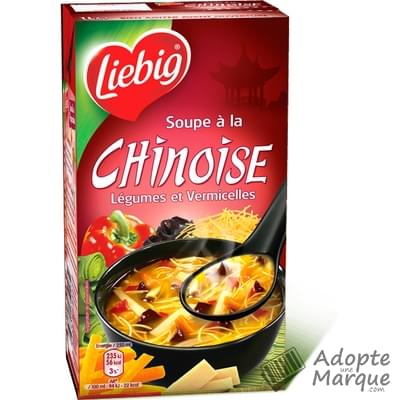 Liebig Soupe à la Chinoise (Légumes & Vermicelles) La brique de 1L