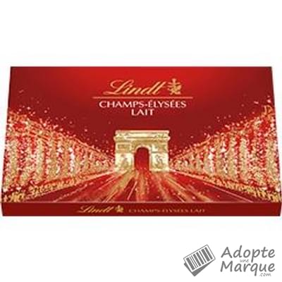 Lindt Champs-Elysées - Assortiment de Chocolats au Lait La boîte de 184G