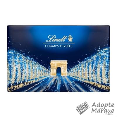 Lindt Champs-Elysées - Assortiment de Chocolats au Lait, Noirs & Blancs La boîte de 182G