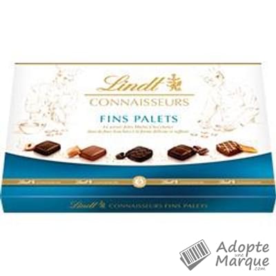 Lindt Connaisseurs - Assortiment de Chocolats Fins Palets La boîte de 397G