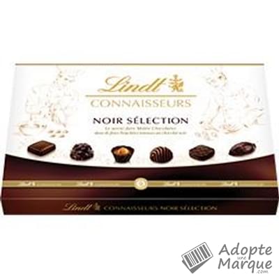Lindt Connaisseurs - Assortiment de Chocolats Noir Sélection La boîte de 400G