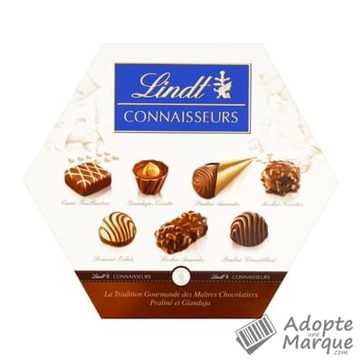 Lindt Connaisseurs - Assortiment de Chocolats Pralinés La boîte de 217G