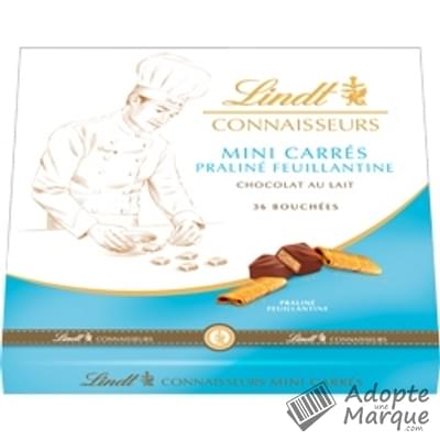 Lindt Connaisseurs - Mini Carrés Praliné Feuillantine La boîte de 241G