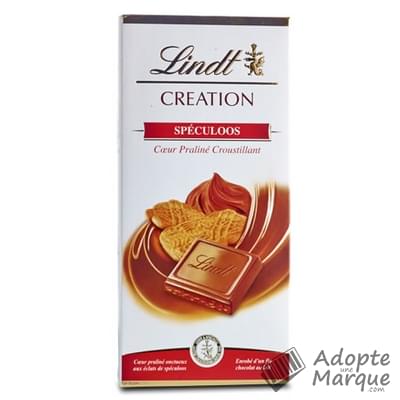 Lindt Création - Tablette Chocolat au Lait & Spéculoos La tablette de 150G