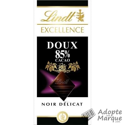 Lindt Excellence - Tablette Chocolat Noir 85% Cacao Noir Délicat La tablette de 100G