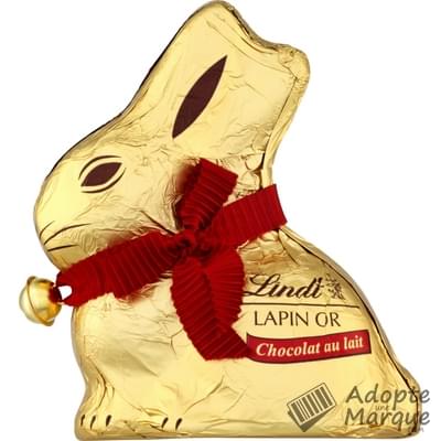 Lindt Lapin OR au Chocolat au Lait Le lapin de 100G