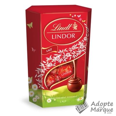 Lindt Lindor - Bouchées de Chocolat au Lait La boîte de 200G