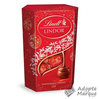 Lindt Lindor - Bouchées de Chocolat au Lait La boîte de 200G