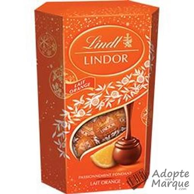 Lindt Lindor - Bouchées de Chocolat au Lait & Orange La boîte de 200G