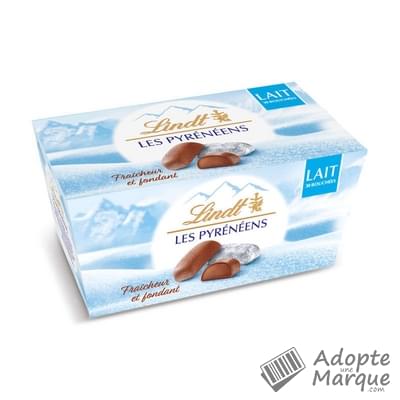 Lindt Les Pyrenéens - Bouchées de Chocolat au Lait La boîte de 219G
