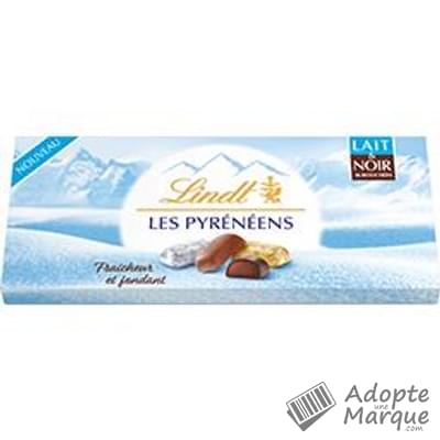 Lindt Les Pyrenéens - Bouchées de Chocolat au Lait & Chocolat Noir La boîte de 262G