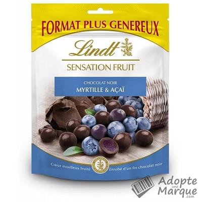 Lindt Sensation Fruit - Billes Chocolat Noir Myrtille & Açaï Le sachet de 160G