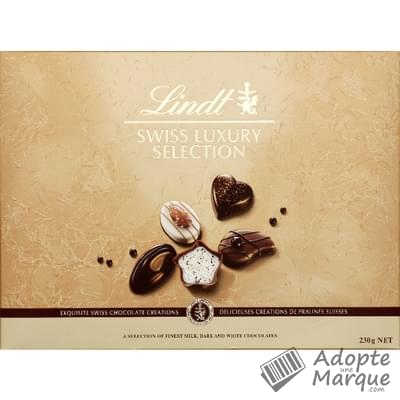 Lindt Swiss Premium Chocolate - Swiss Luxury Selection La boîte de 230G
