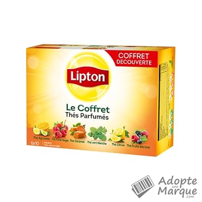 Lipton Le Coffret : Thés Parfumés La boîte de 60 sachets