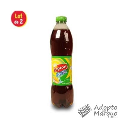 Lipton Ice Tea Thé glacé saveur Mangue "Les 2 bouteilles de 1,5L"