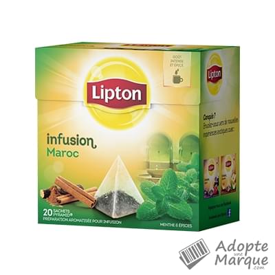 Lipton Infusion Maroc La boîte de 20 sachets