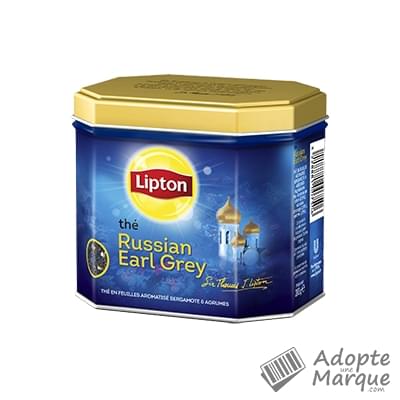 Lipton Thé Russian Earl Grey La boîte de 200G