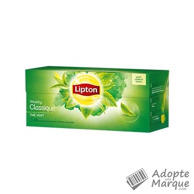 Lipton Thé Vert Classique La boîte de 30 sachets