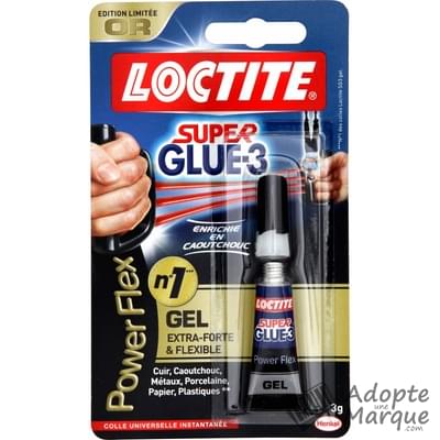 Loctite Super Glue - Gel Powerflex Le tube de 3G