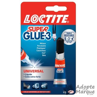 Loctite Super Glue Universal Le tube de 3G