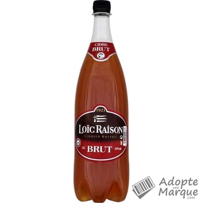 Loïc Raison Cidre Brut - 4% vol. "La bouteille de 1,5L"