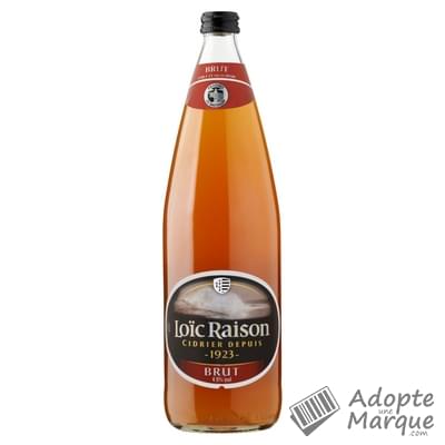 Loïc Raison Cidre Brut - 4% vol. La bouteille de 1L