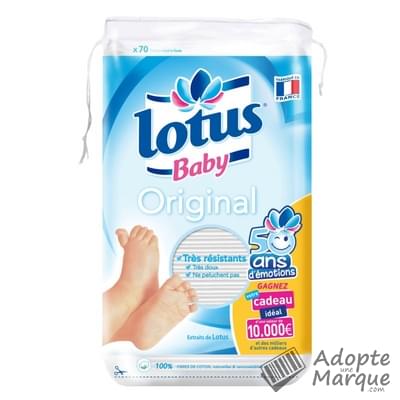 Lotus Baby® - Coton Maxi Carré aux extraits de lotus Les 70 pièces