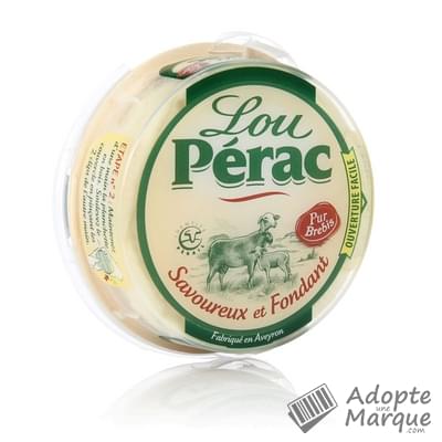 Lou Pérac Pérail pur Brebis 26%MG Le fromage de 100G