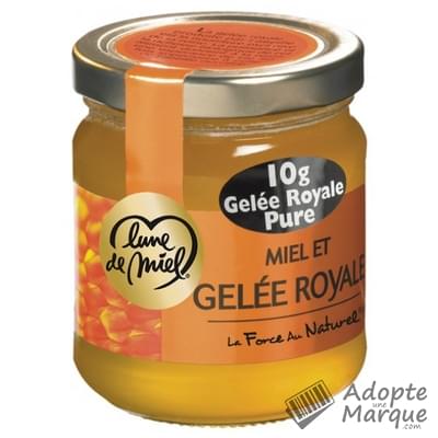 Lune de Miel Miel & Gelée Royale Le bocal en verre de 250G
