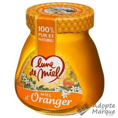 Lune de Miel Miel d'Oranger Le bocal en verre de 375G