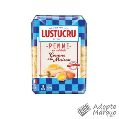 Lustucru Comme à la Maison - Penne le sachet de 400g