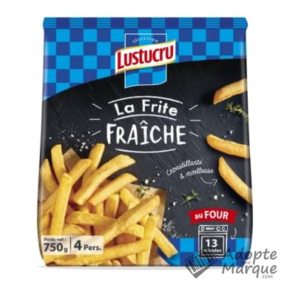 Lustucru Sélection Frites Fraîches Coupe Classique Le sachet de 750G