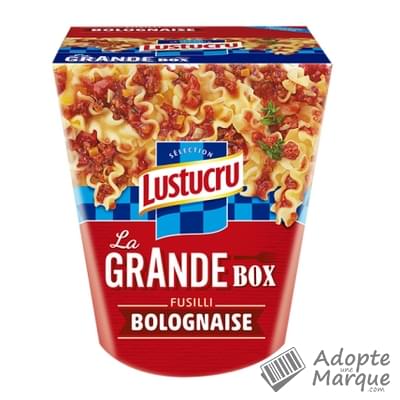 Lustucru Sélection La Grande Box - Fusilli Bolognaise La box de 360G