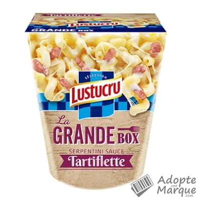 Lustucru Sélection La Grande Box - Serpentini sauce Tartiflette La box de 360G
