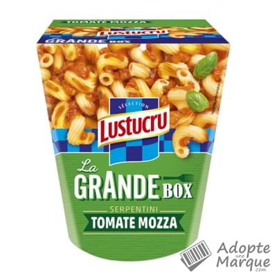 Lustucru Sélection La Grande Box - Serpentini Tomate Mozza La box de 360G