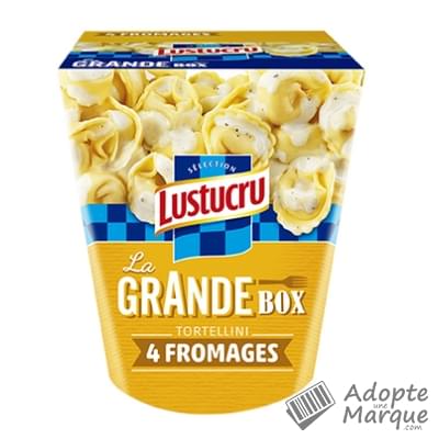 Lustucru Sélection La Grande Box - Tortellini 4 fromages La box de 360G
