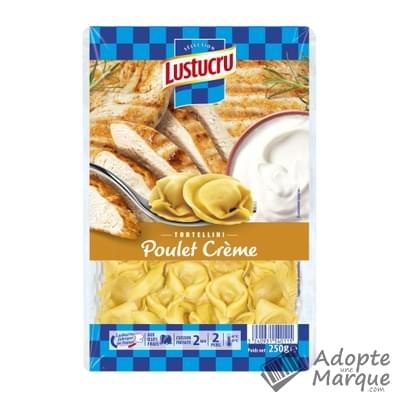 Lustucru Sélection Tortellini Poulet Crème La barquette de 250G