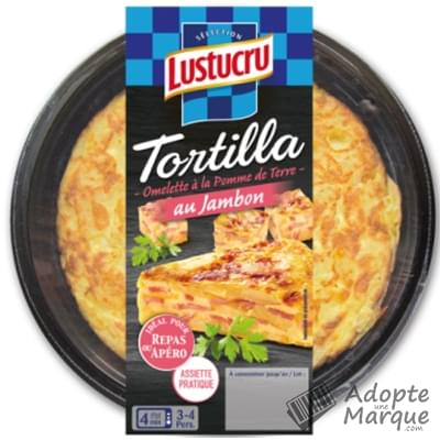 Lustucru Sélection Tortilla au Jambon La barquette de 450G