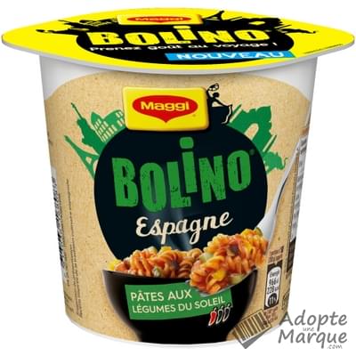Maggi BOLINO Espagne Pâtes aux Légumes du Soleil La box de 65G